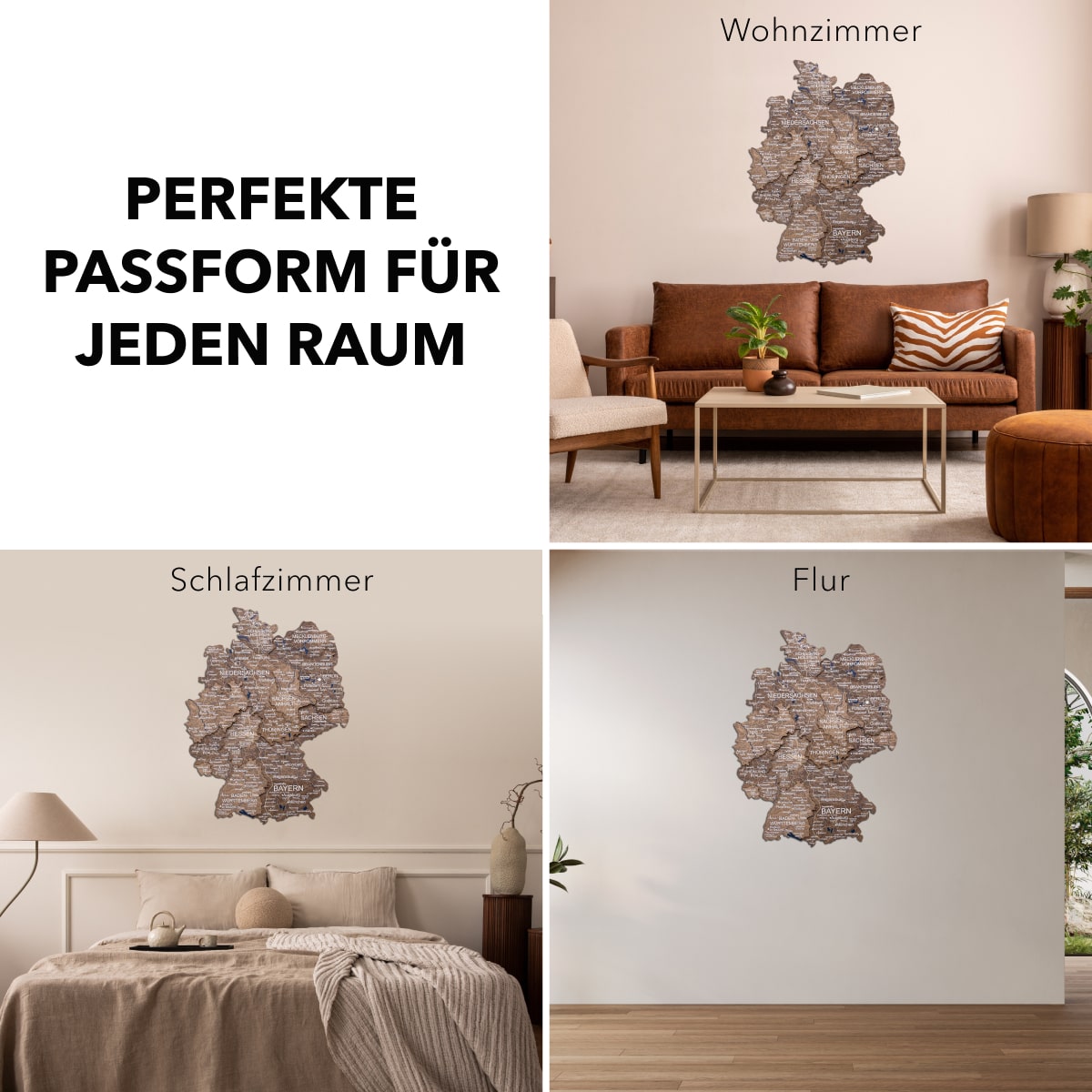 deutschlandkarte für die wand