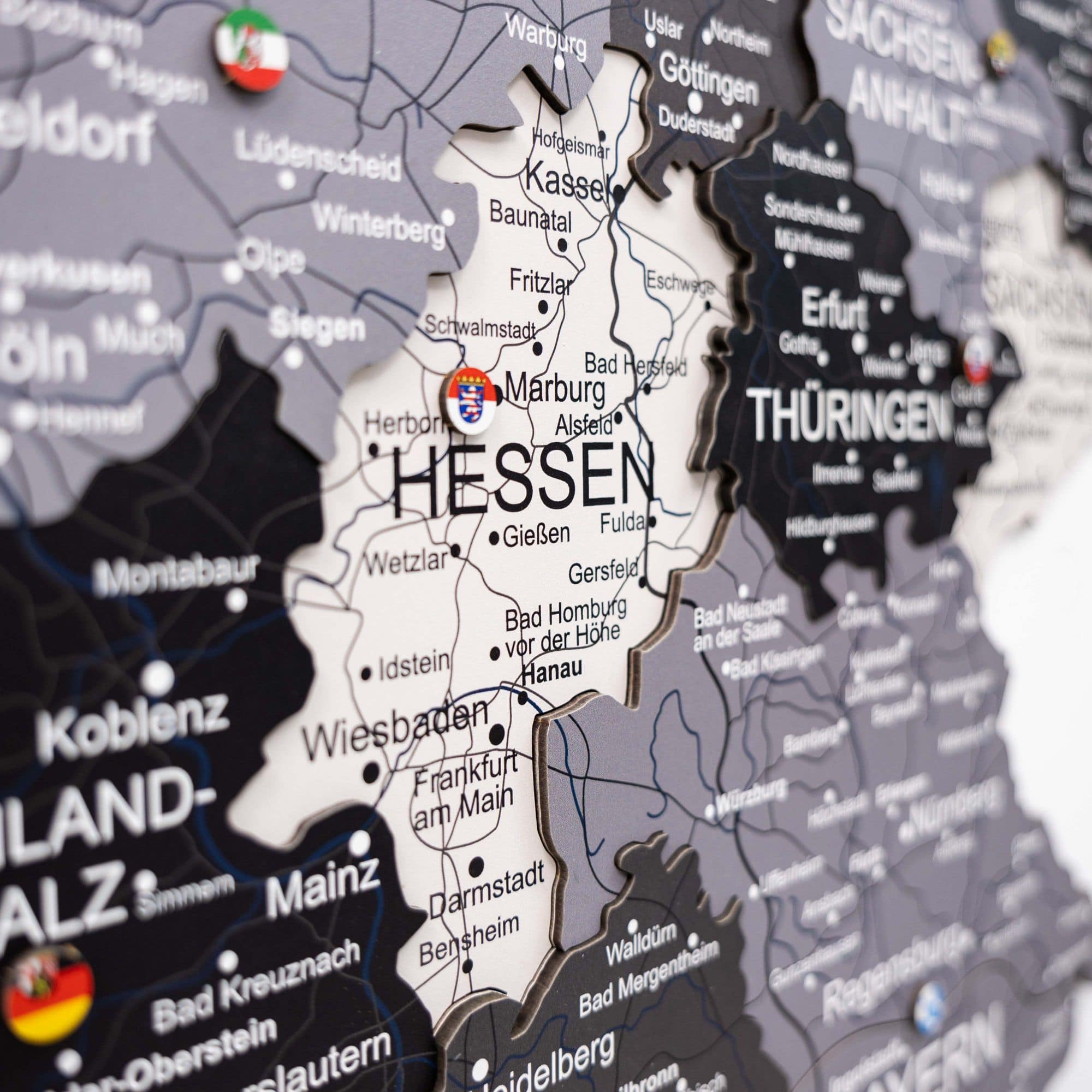 3d modell deutschland karte