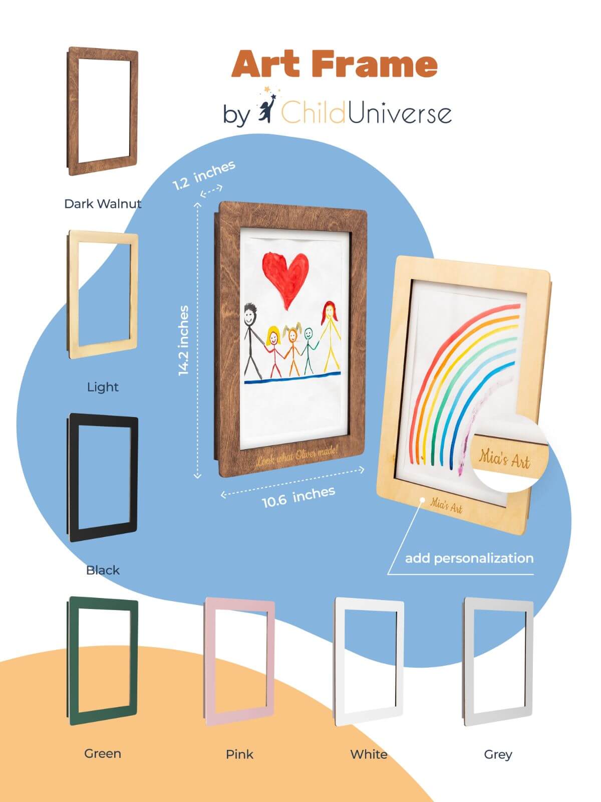 artwork display frames by ChildUniverse