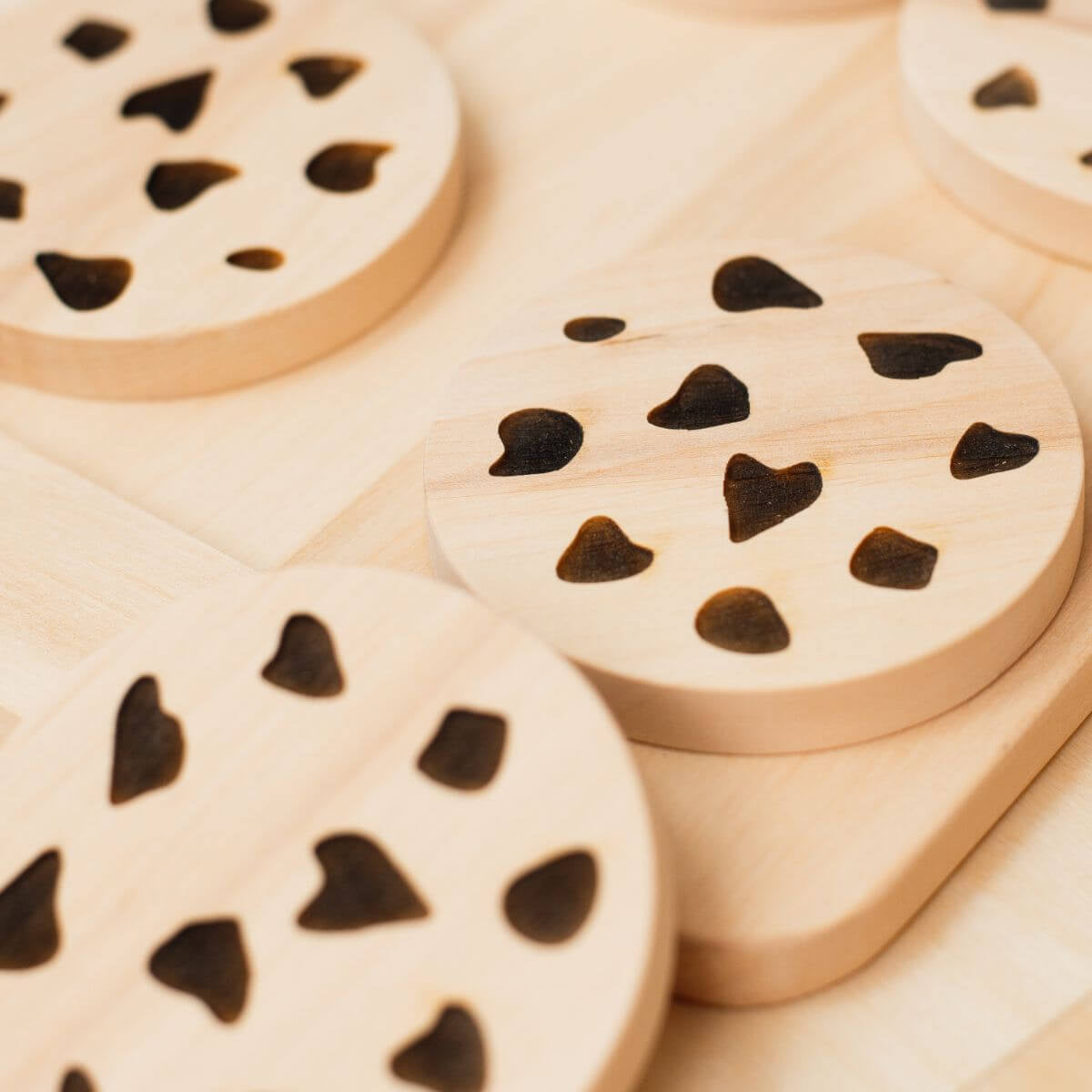 biscuits wooden cookies toy