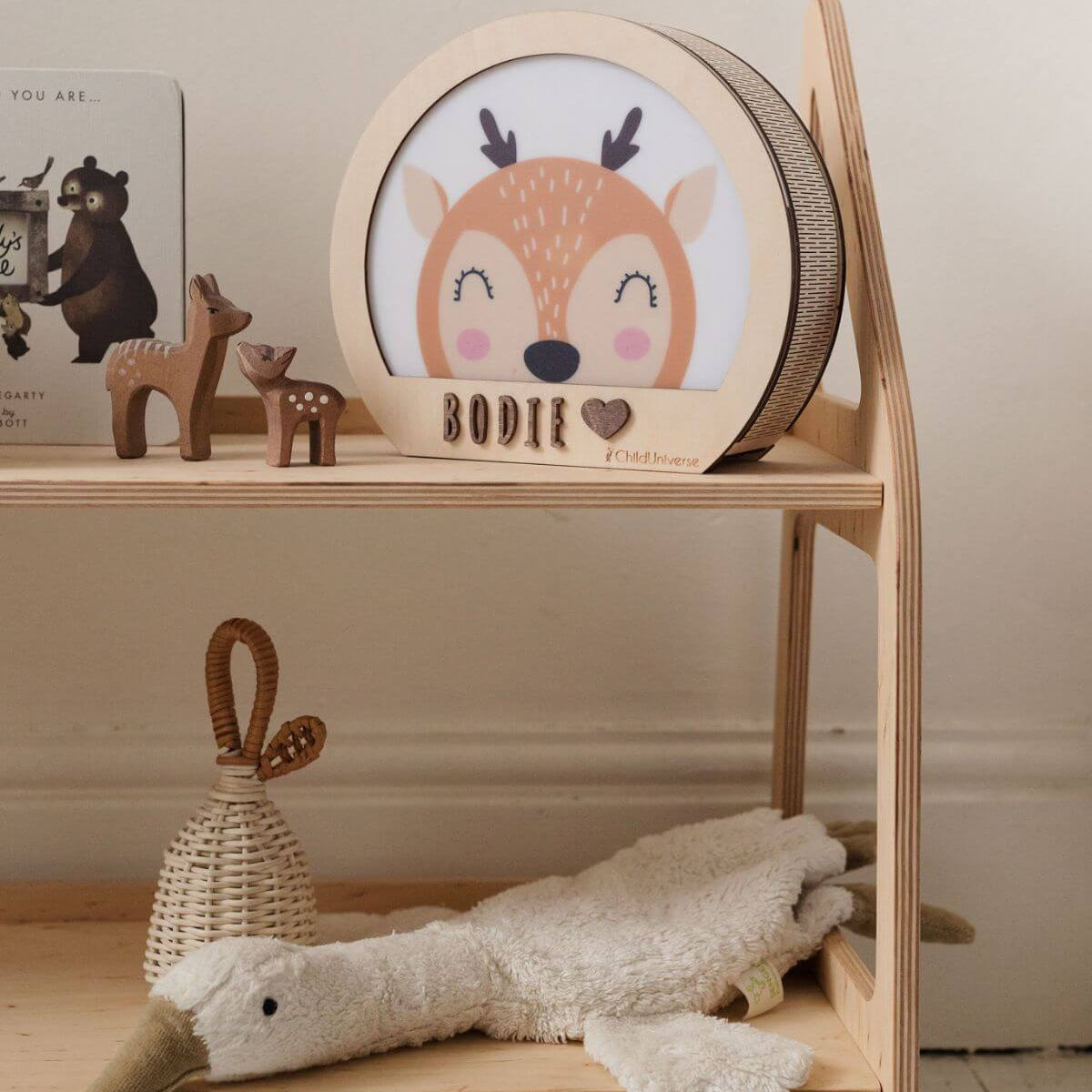 book toy shelf