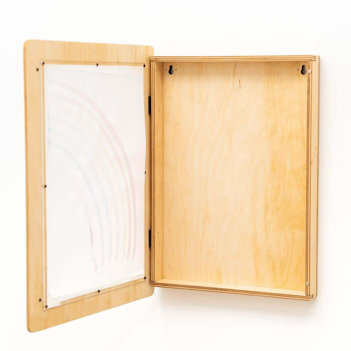 child artwork display frame for wall without glass a3/a4