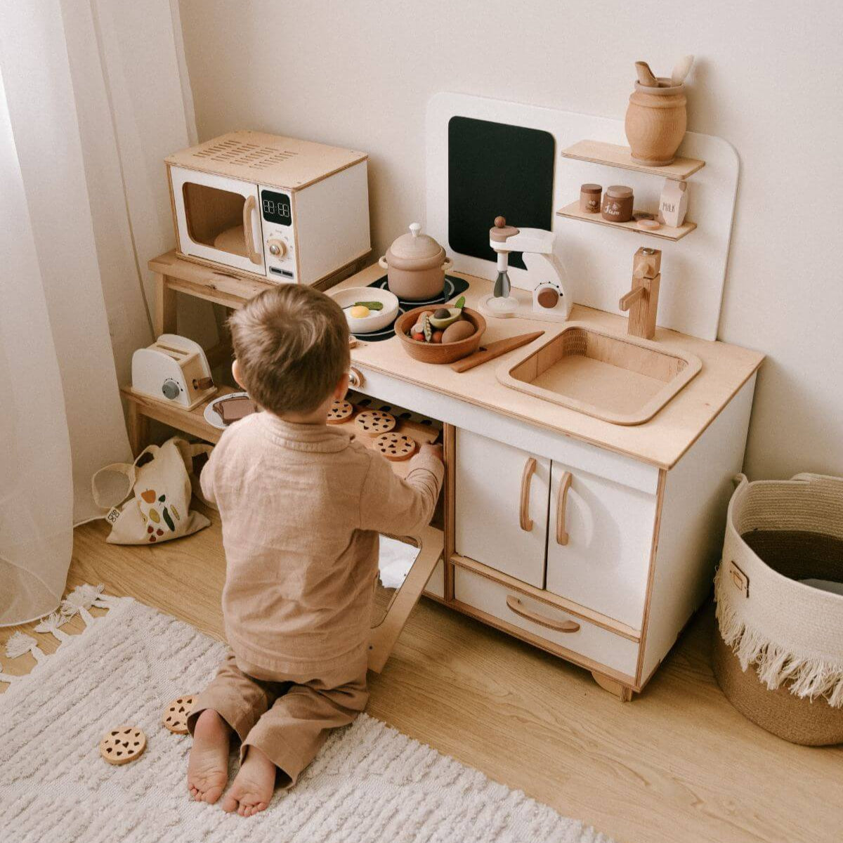 kids wooden cookies
