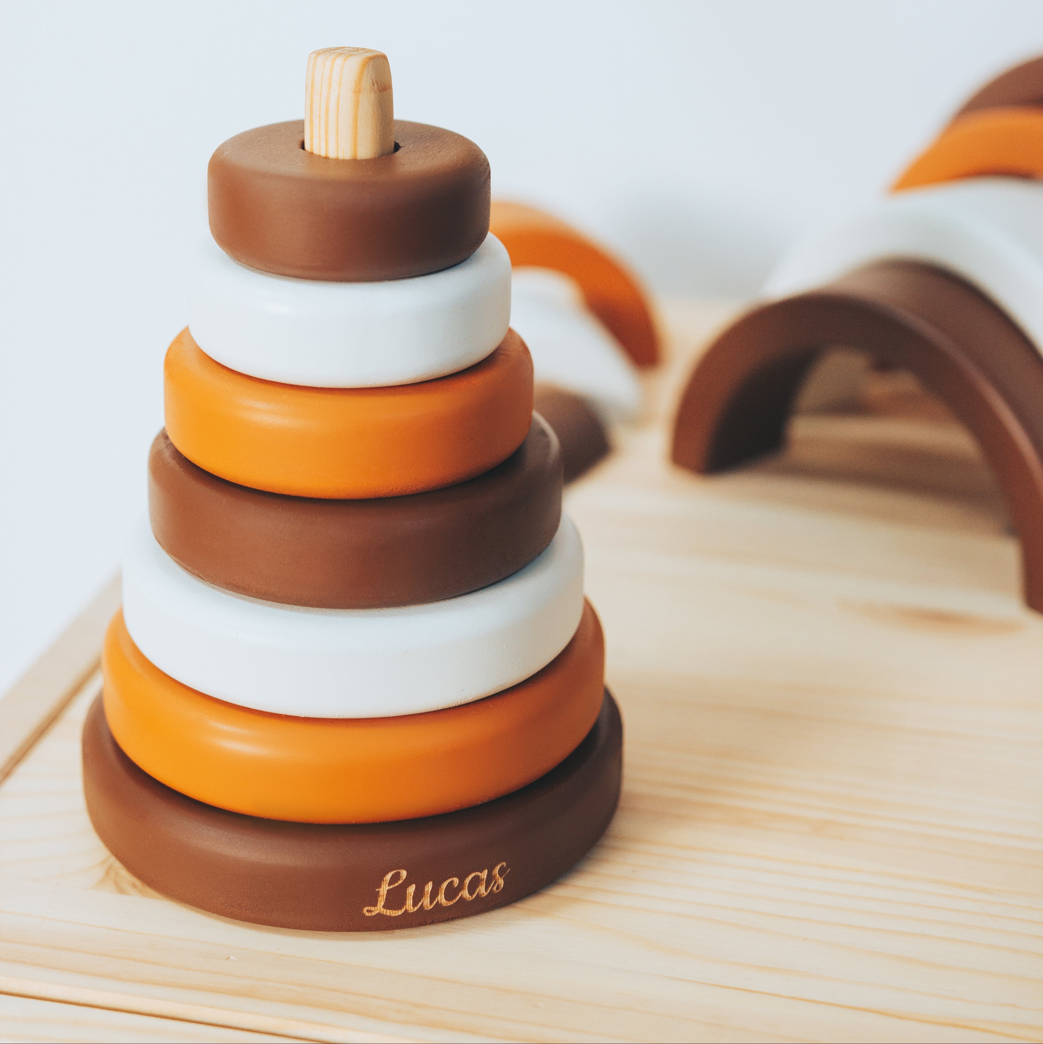 stacker wooden