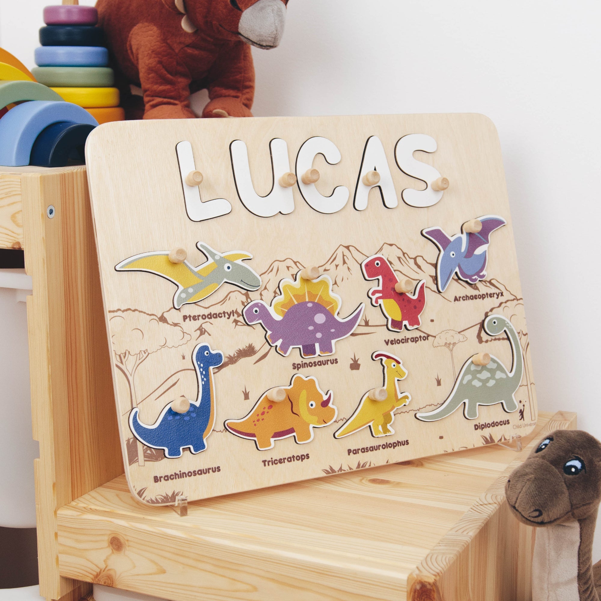 name play board