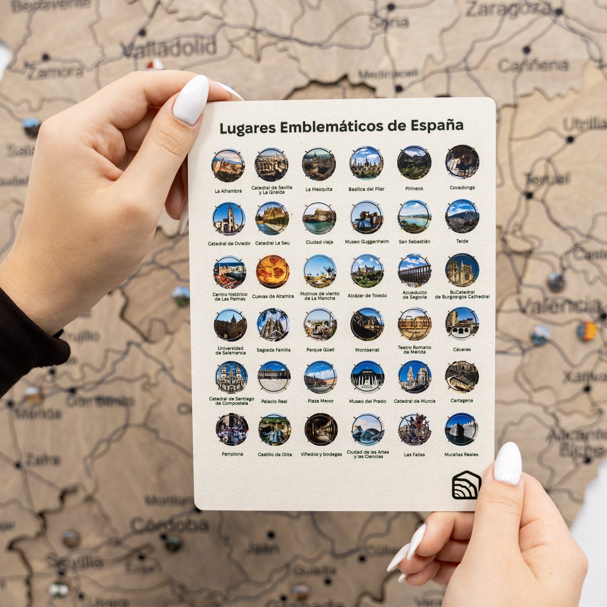 Spain Landmarks Pins by Enjoy The Wood