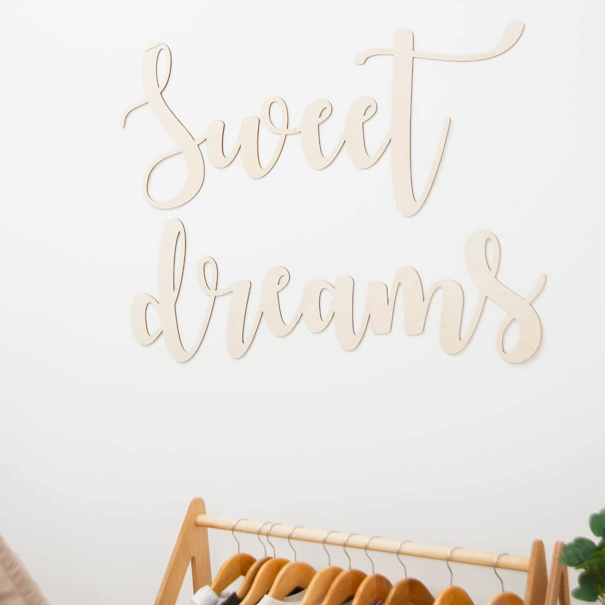 baby sign on wall