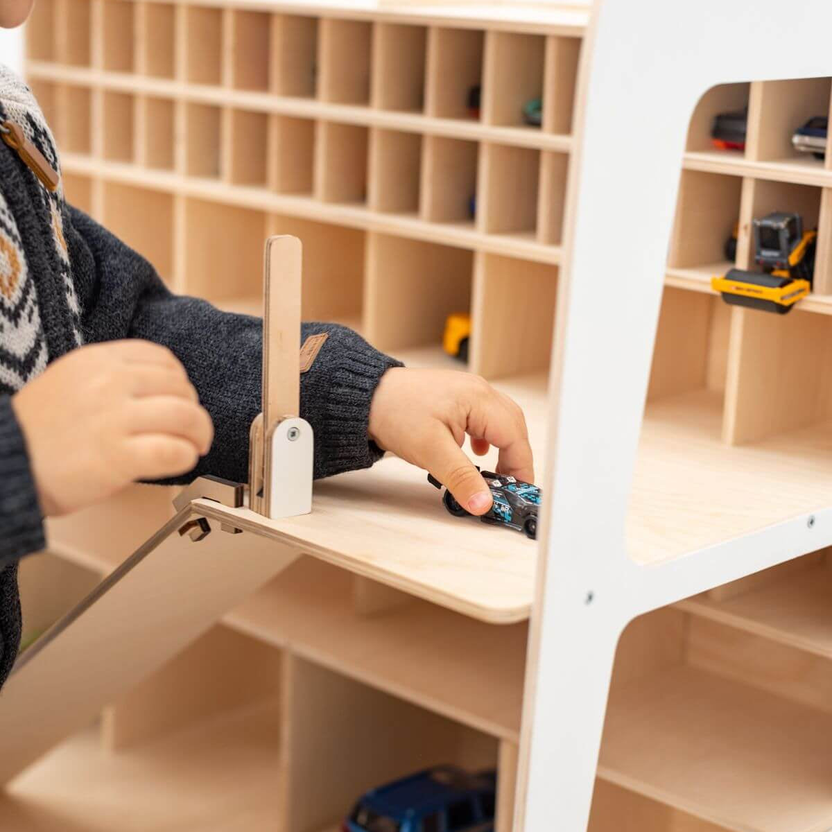 toy car storage garage