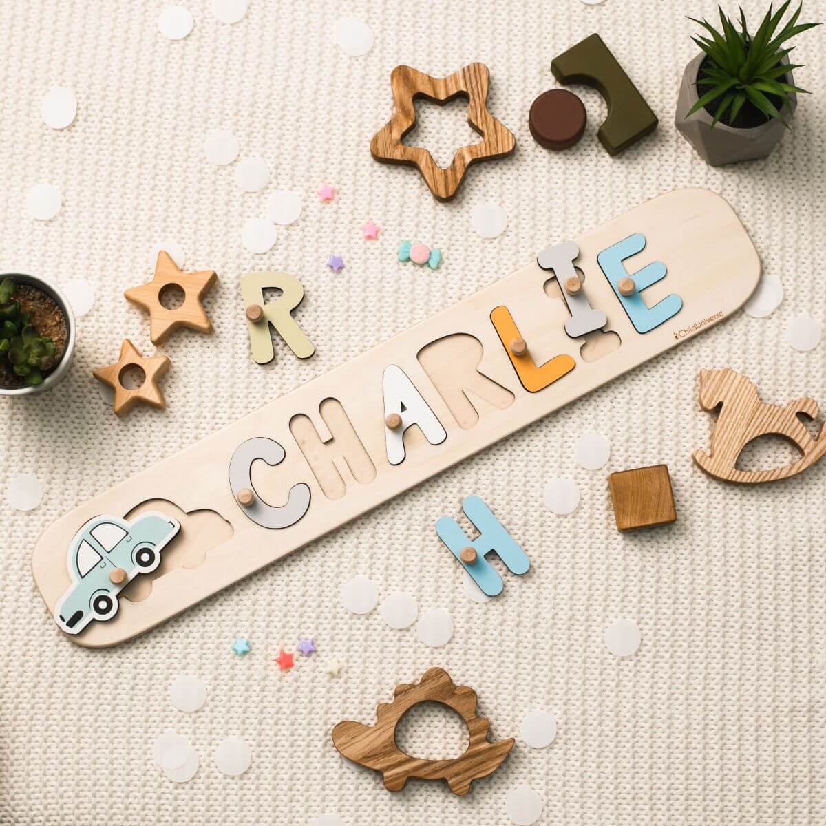 name puzzle for little baby