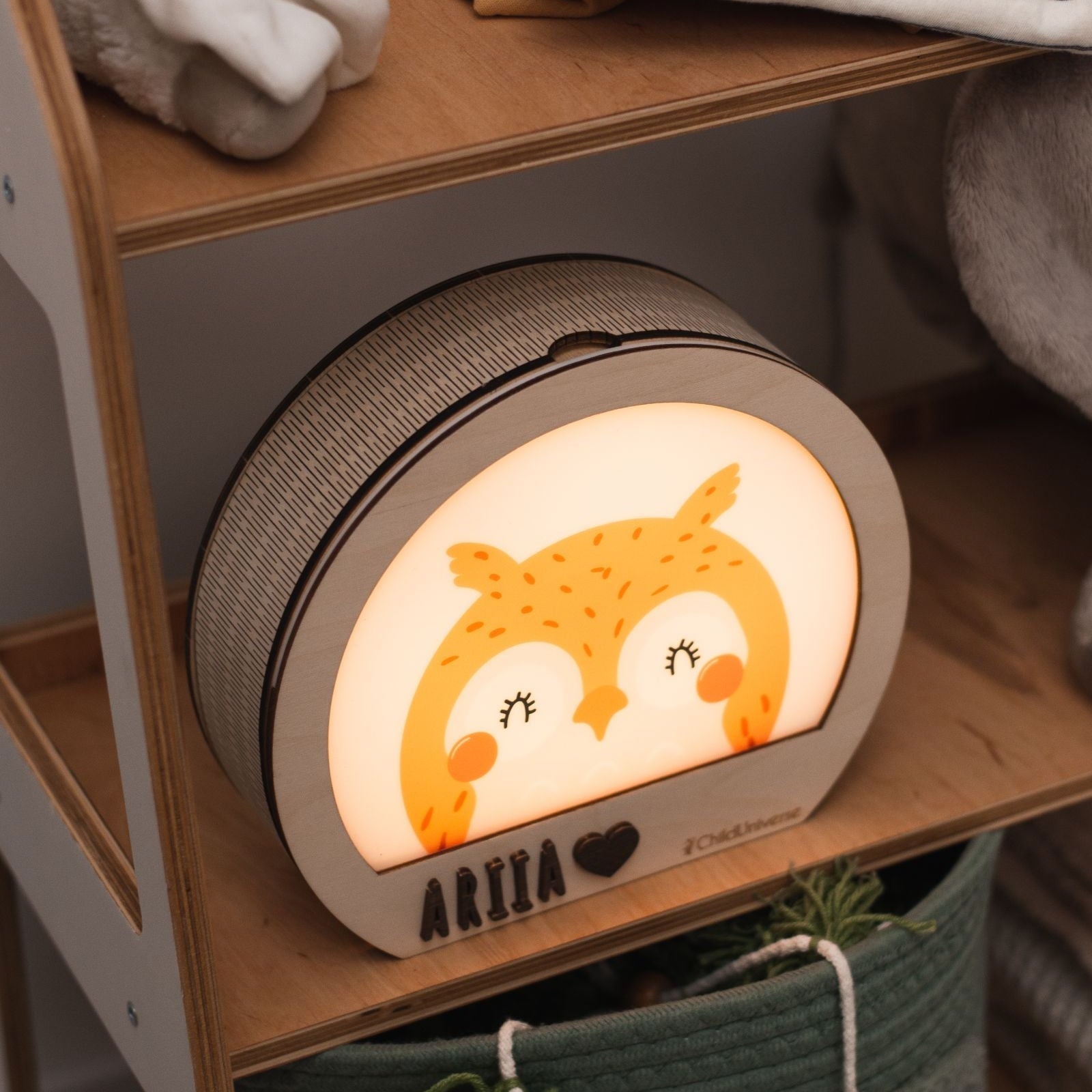wooden night kids light