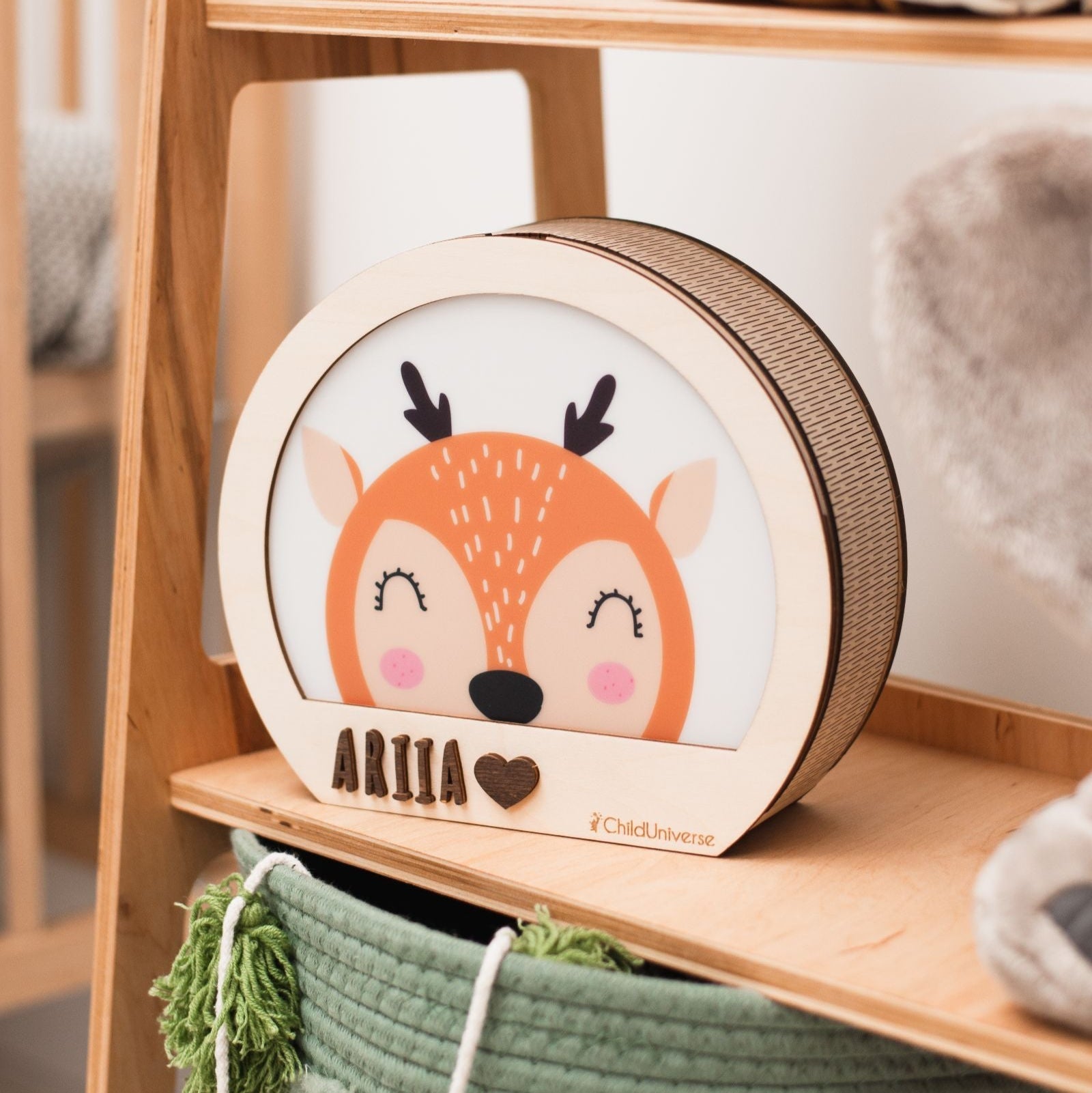 woody night light