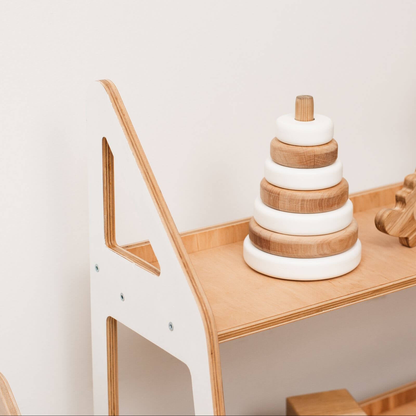woody toy shelf