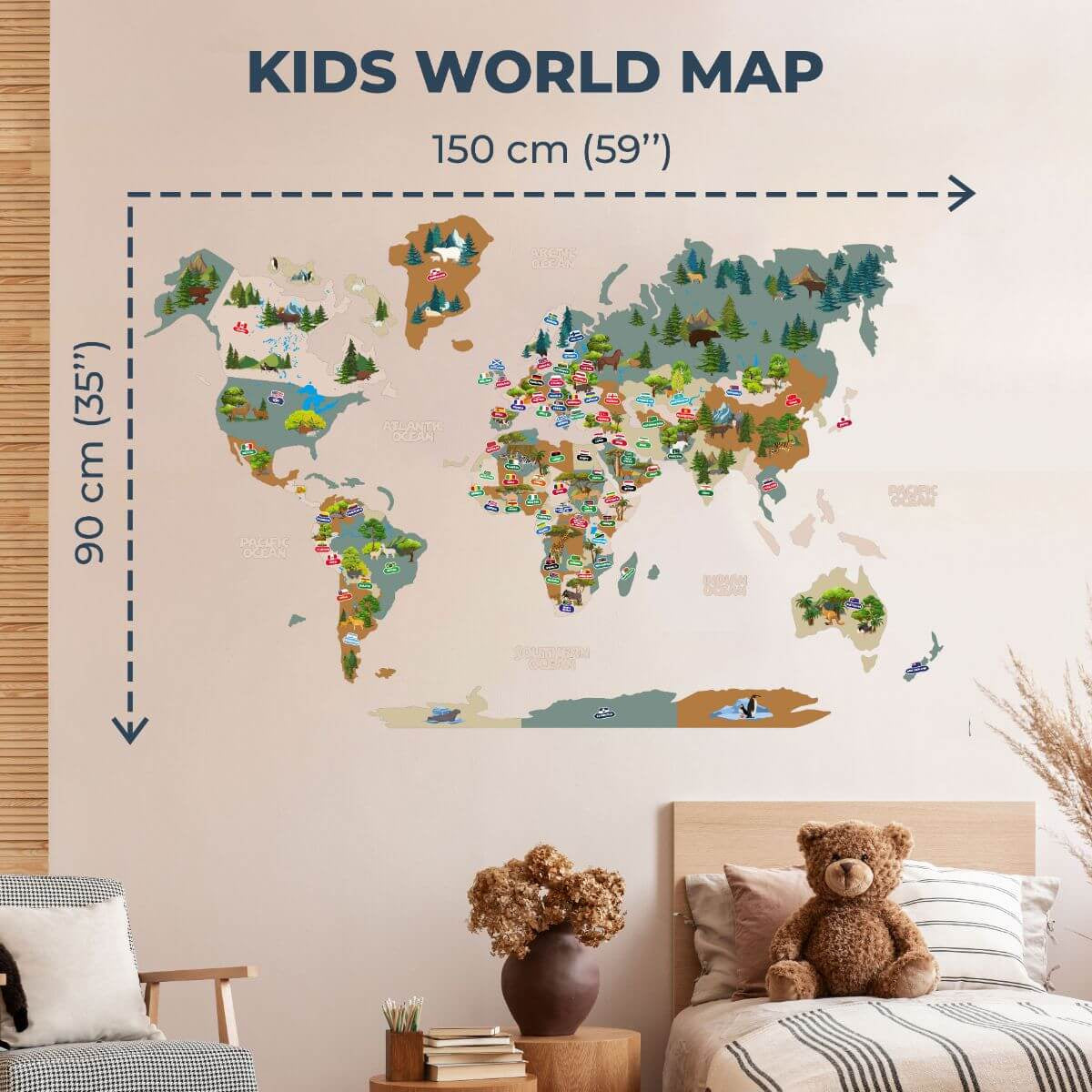 nursery world map