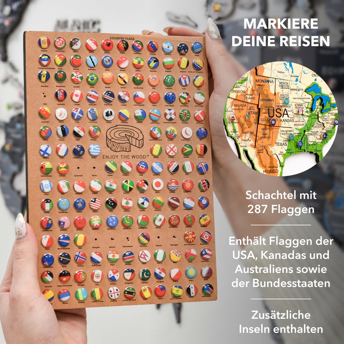 world map colorful art