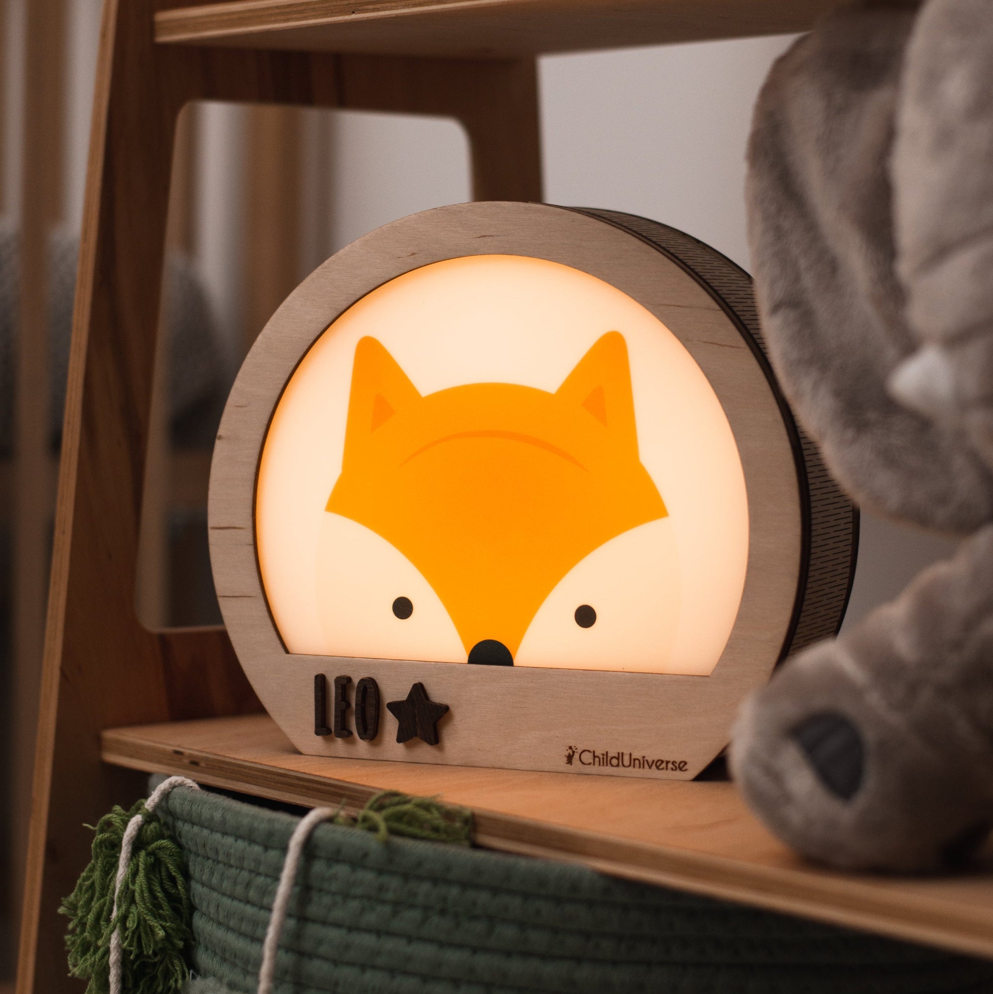 fox night light 