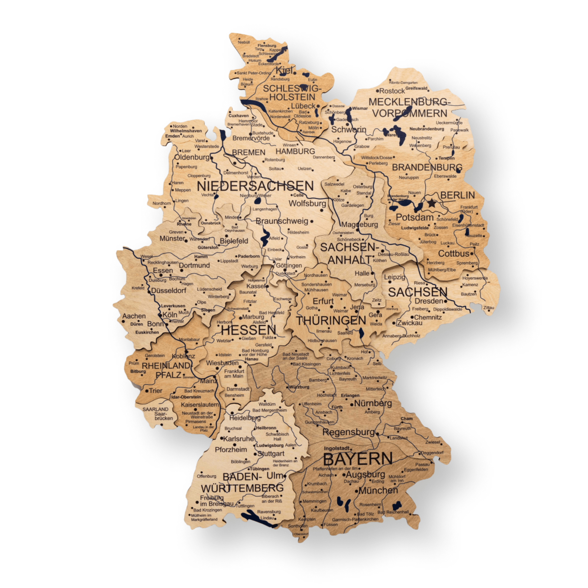 deutschlandkarte holz