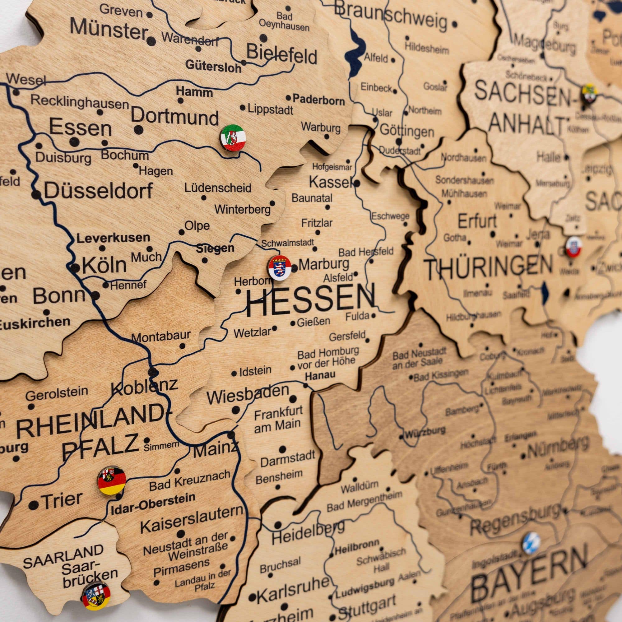 deutschlandkarte auf holz