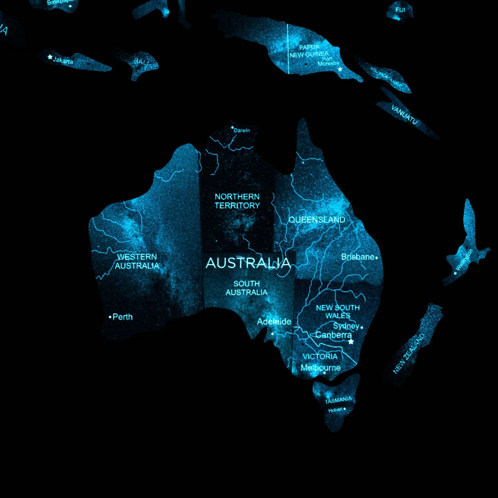 luminous map space