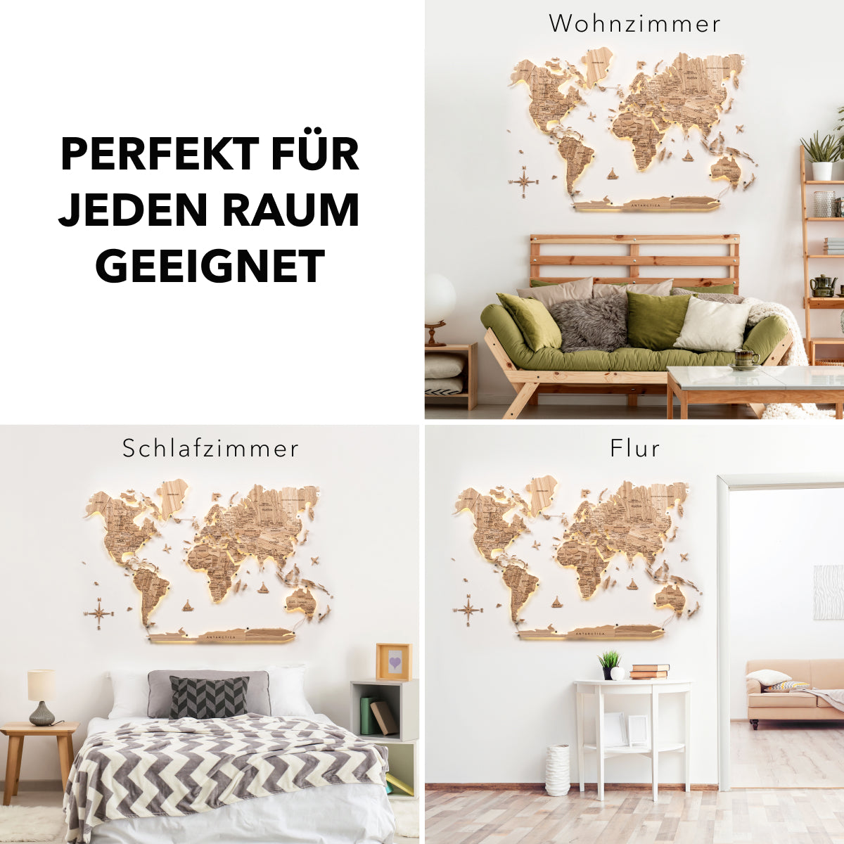 holz weltkarte 3d