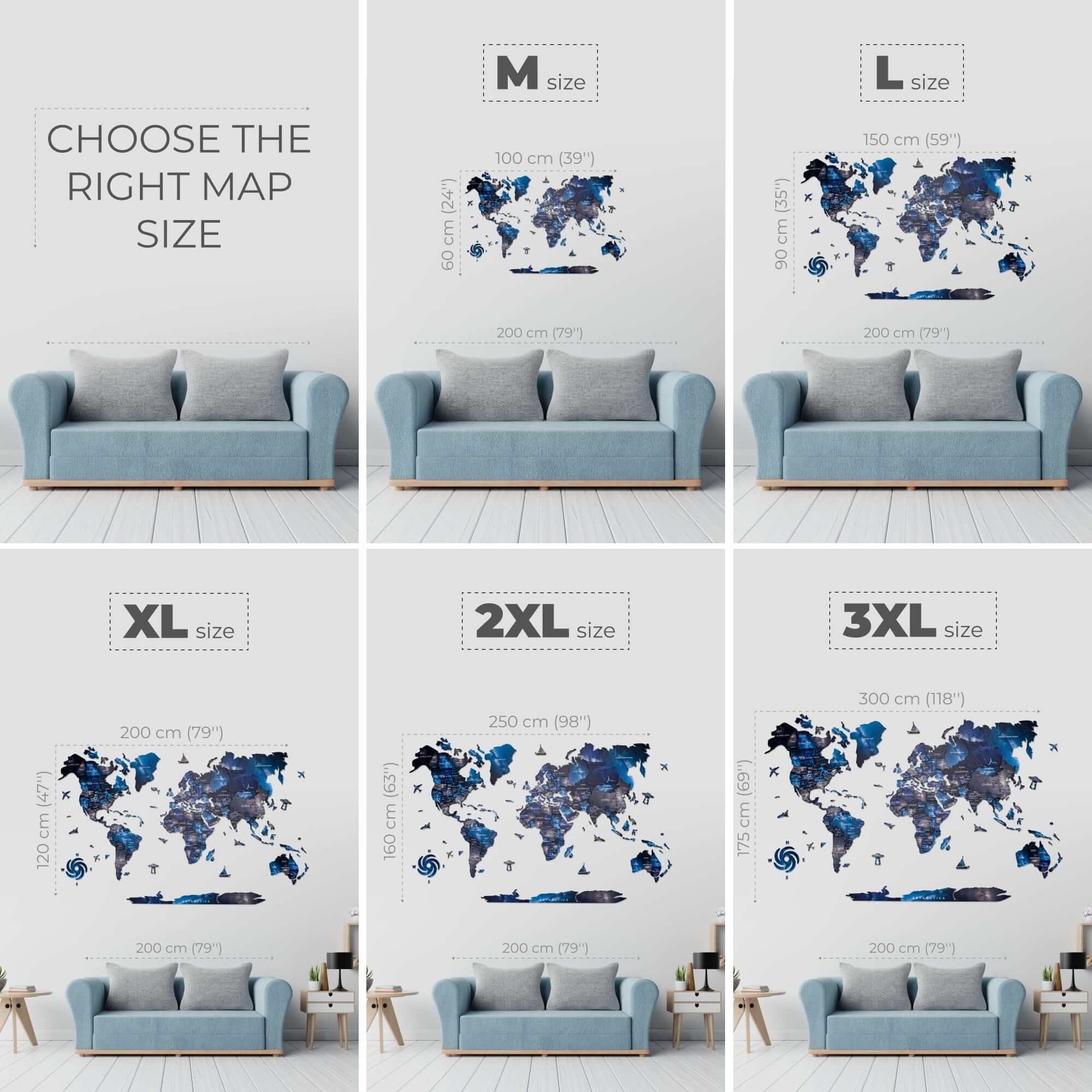luminous map space