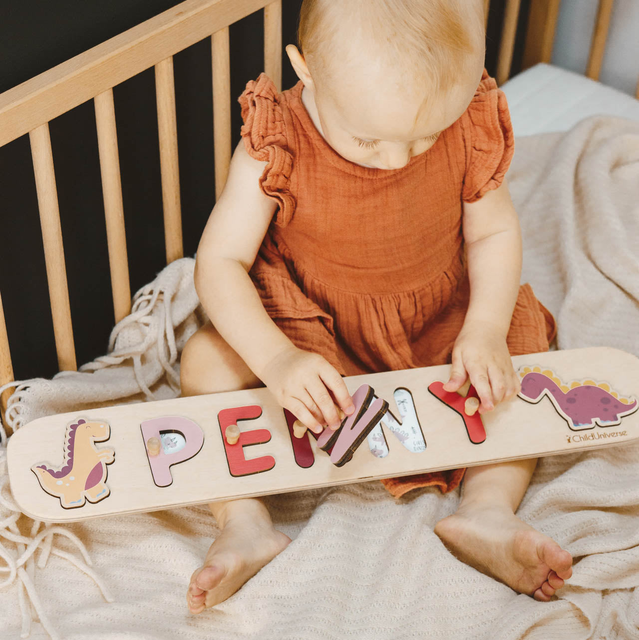 dino puzzle for little girl