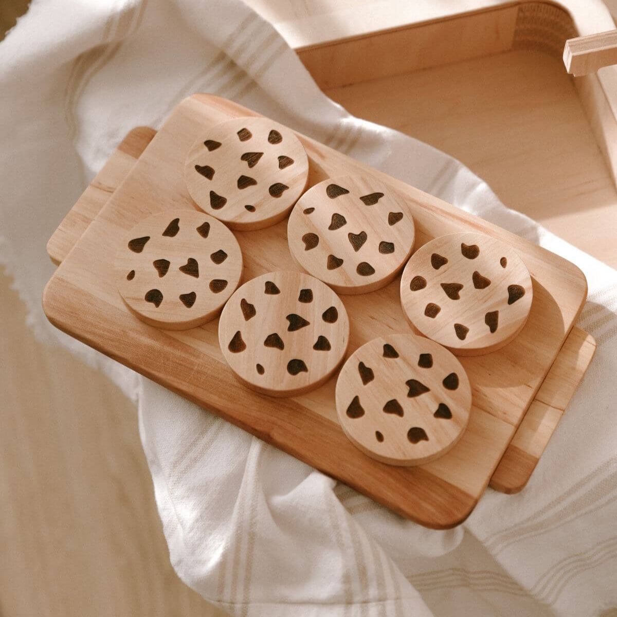 cookies wooden 