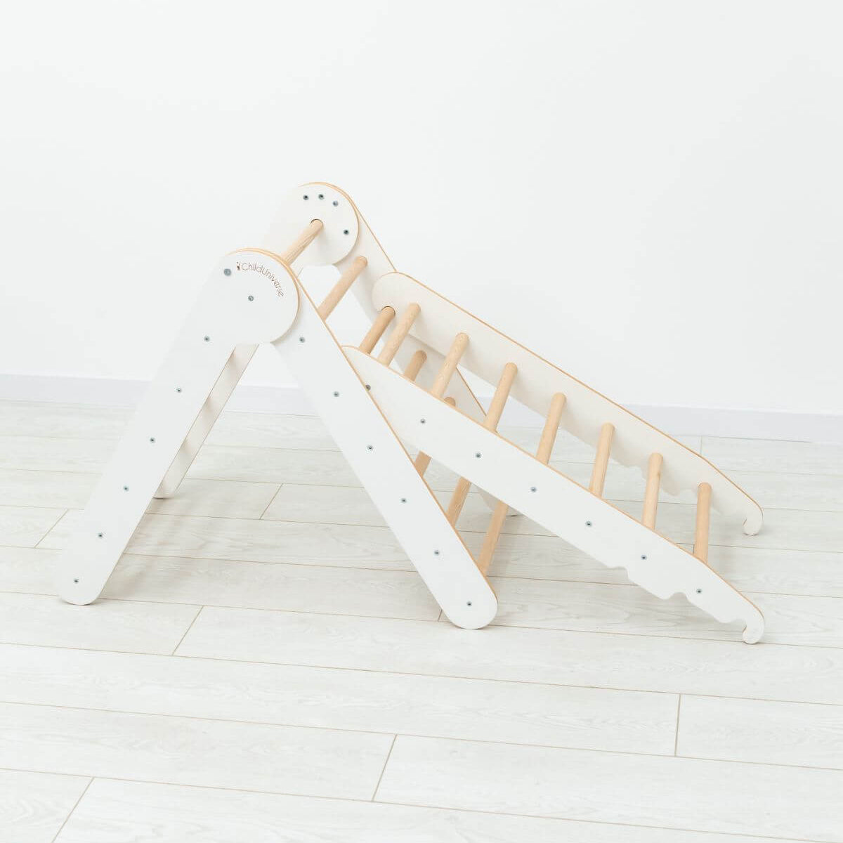 montessori wood climbing set