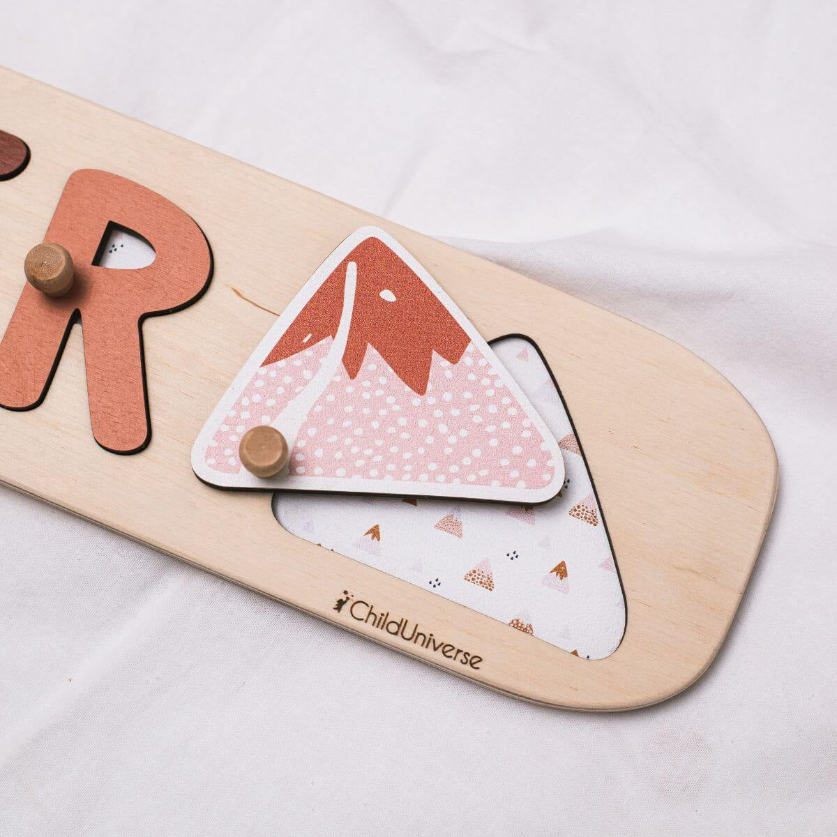 wooden mountain puzzle