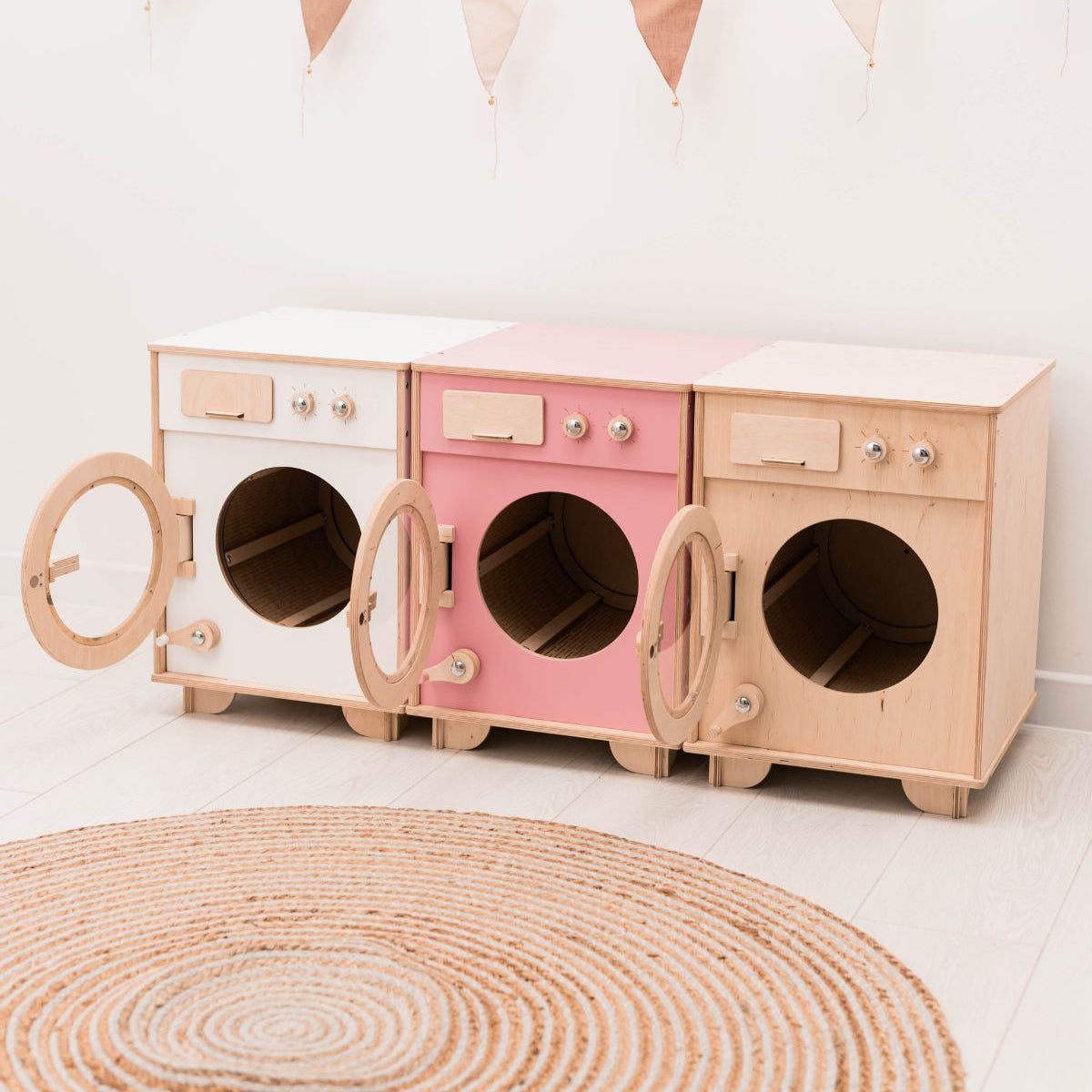 toy washing machine wooden