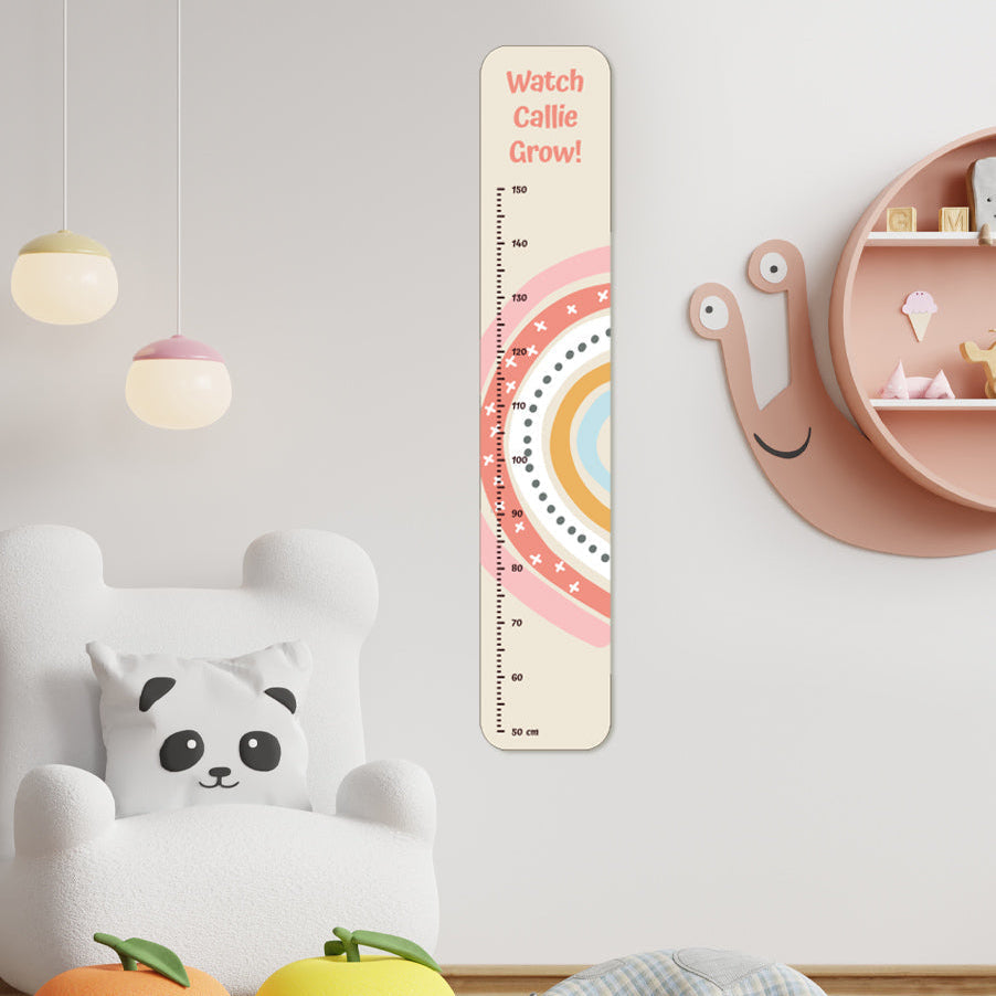 rainbow growth chart  