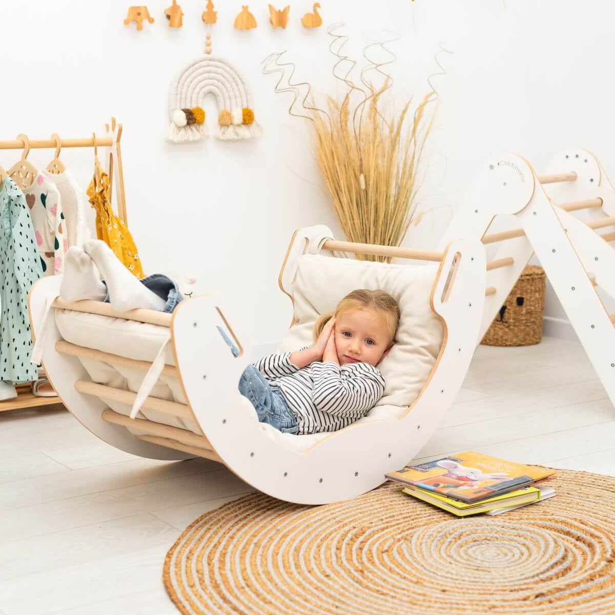 pikler triangle climbing set