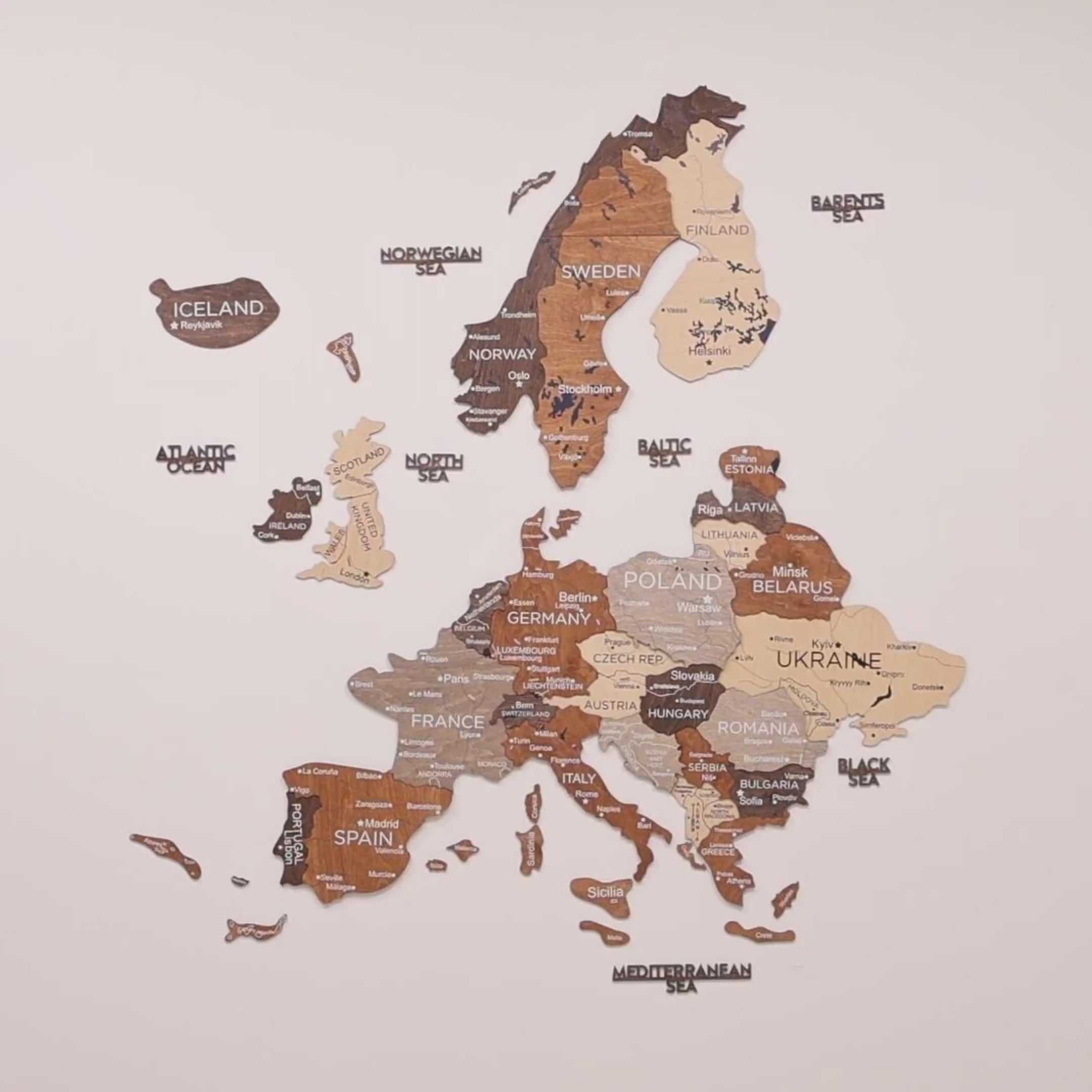 europe karten