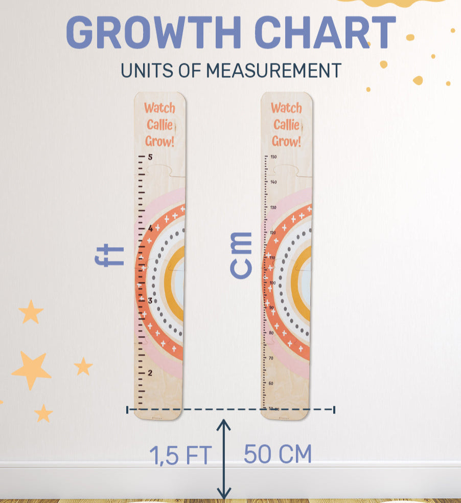 growth chart  for kids 