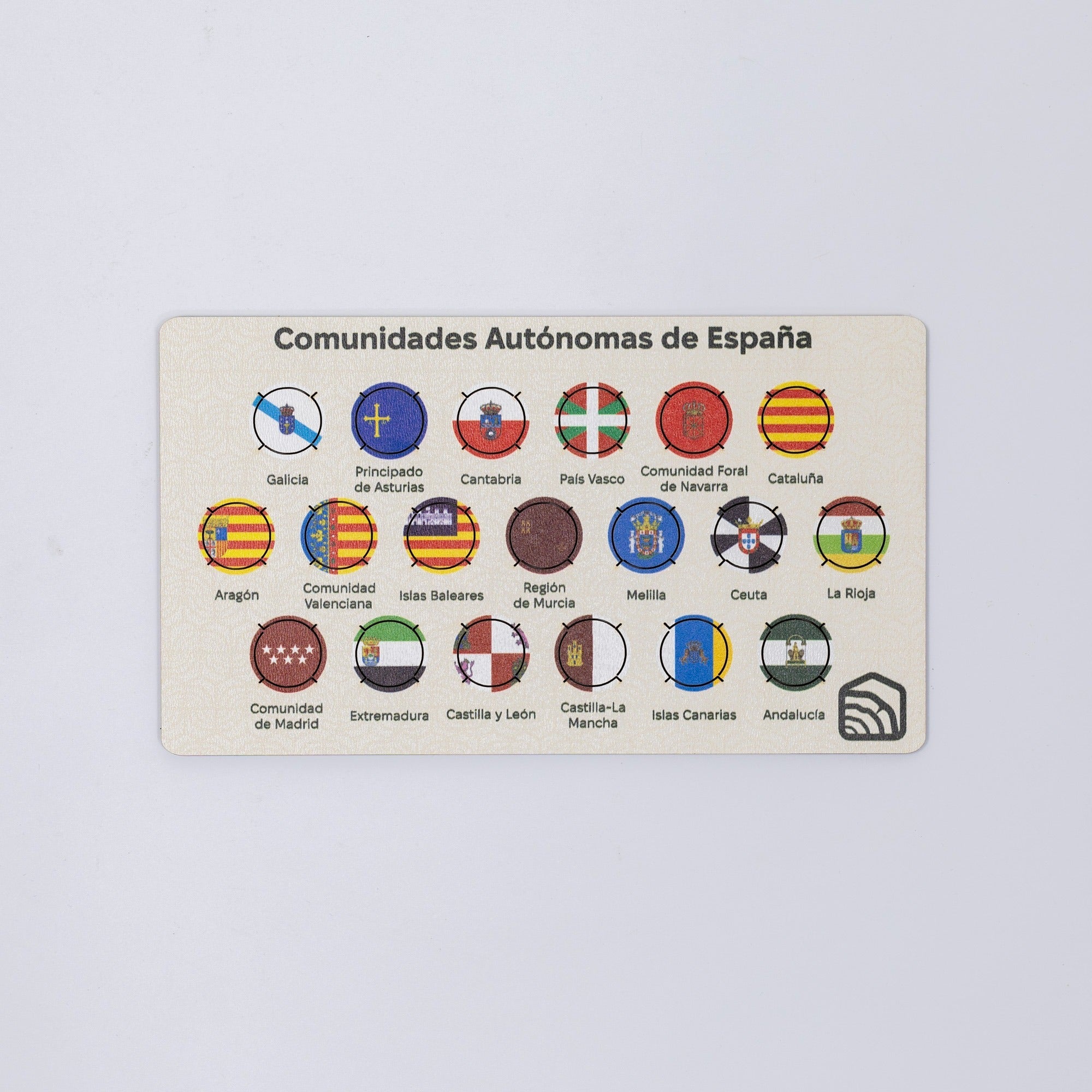 Spain Flag Pins by Enjoy The Wood 