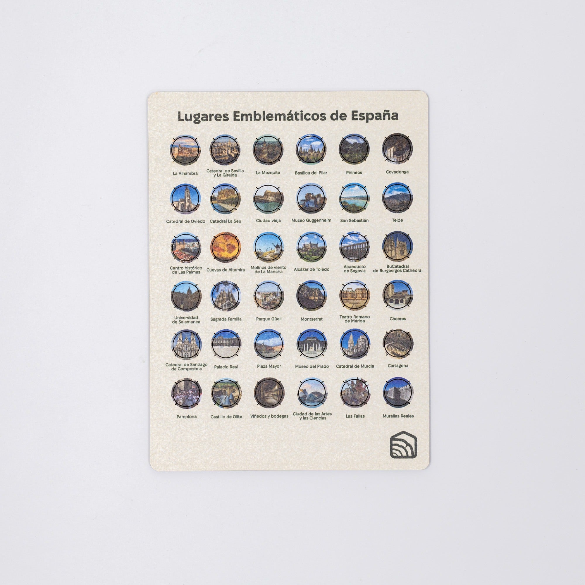 Spain Landmarks Pins by Enjoy The Wood 