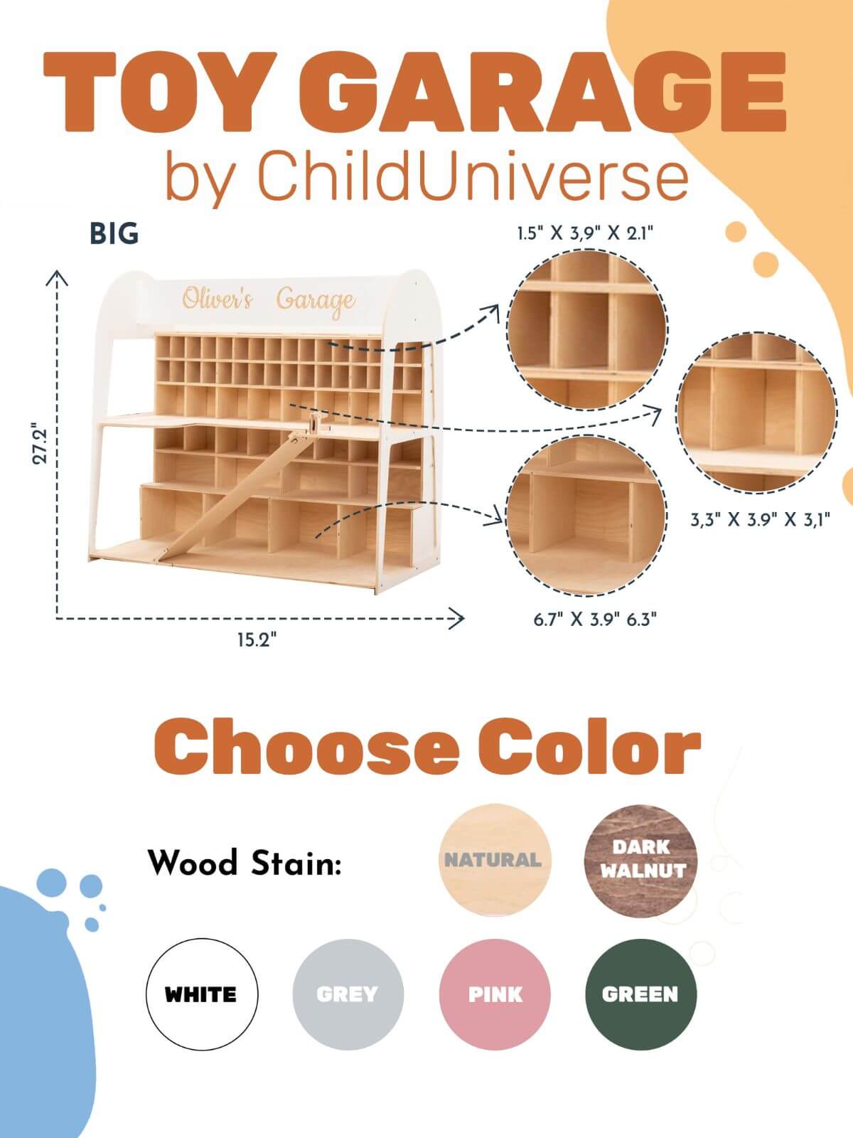 toy car garage storage