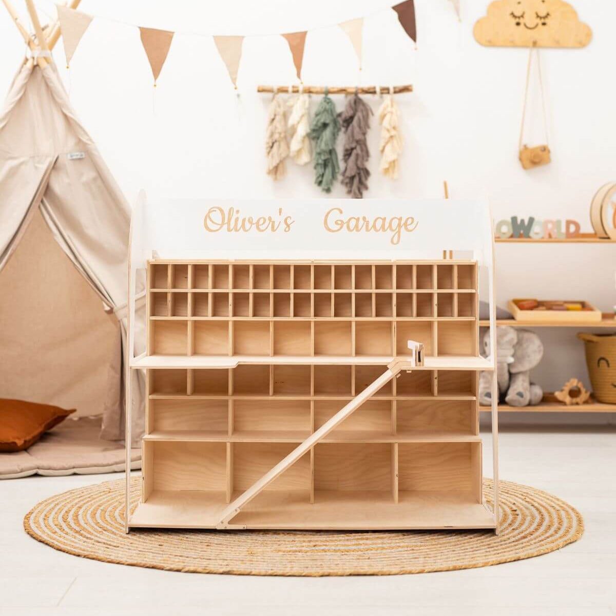 toy car storage organizer