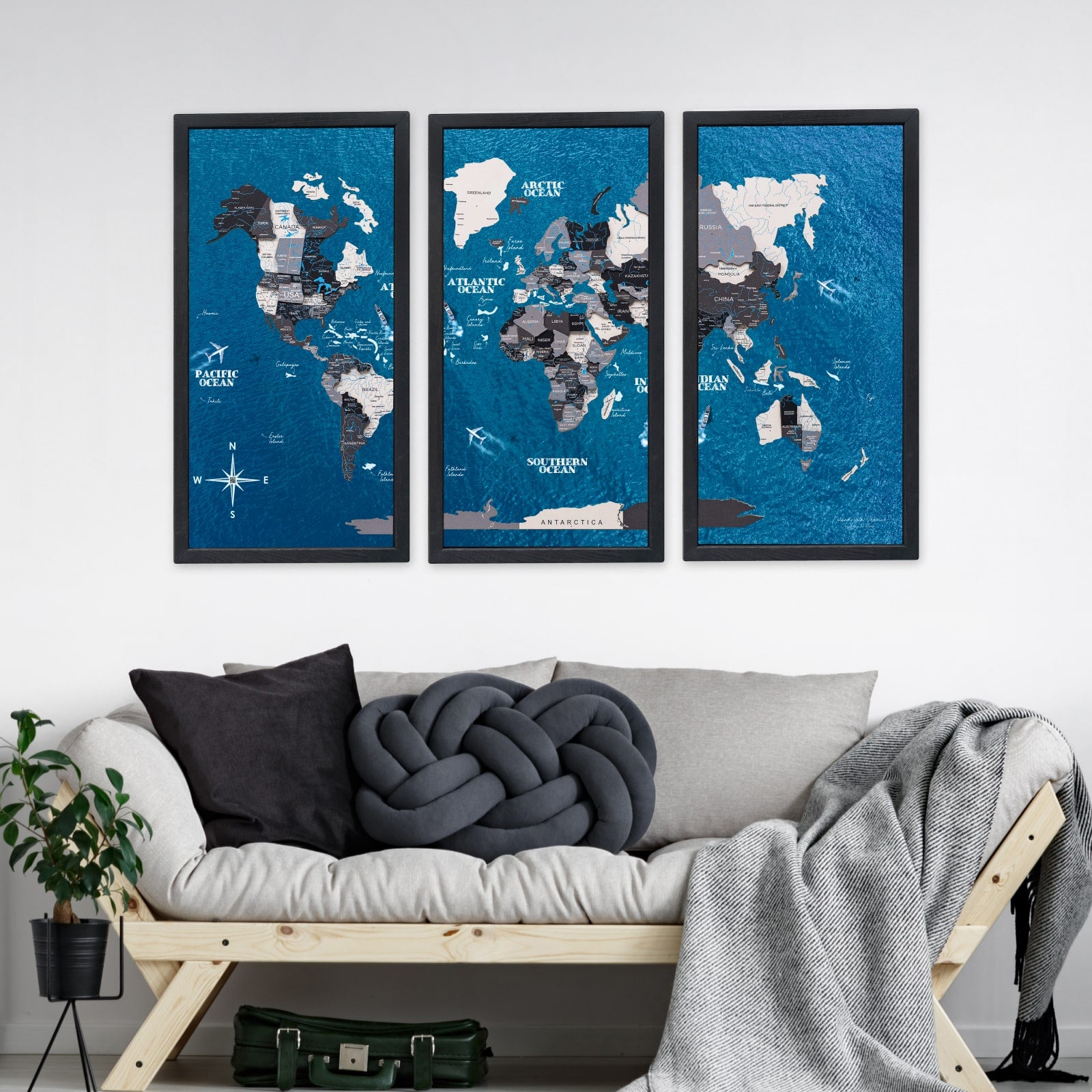 tryptich map 